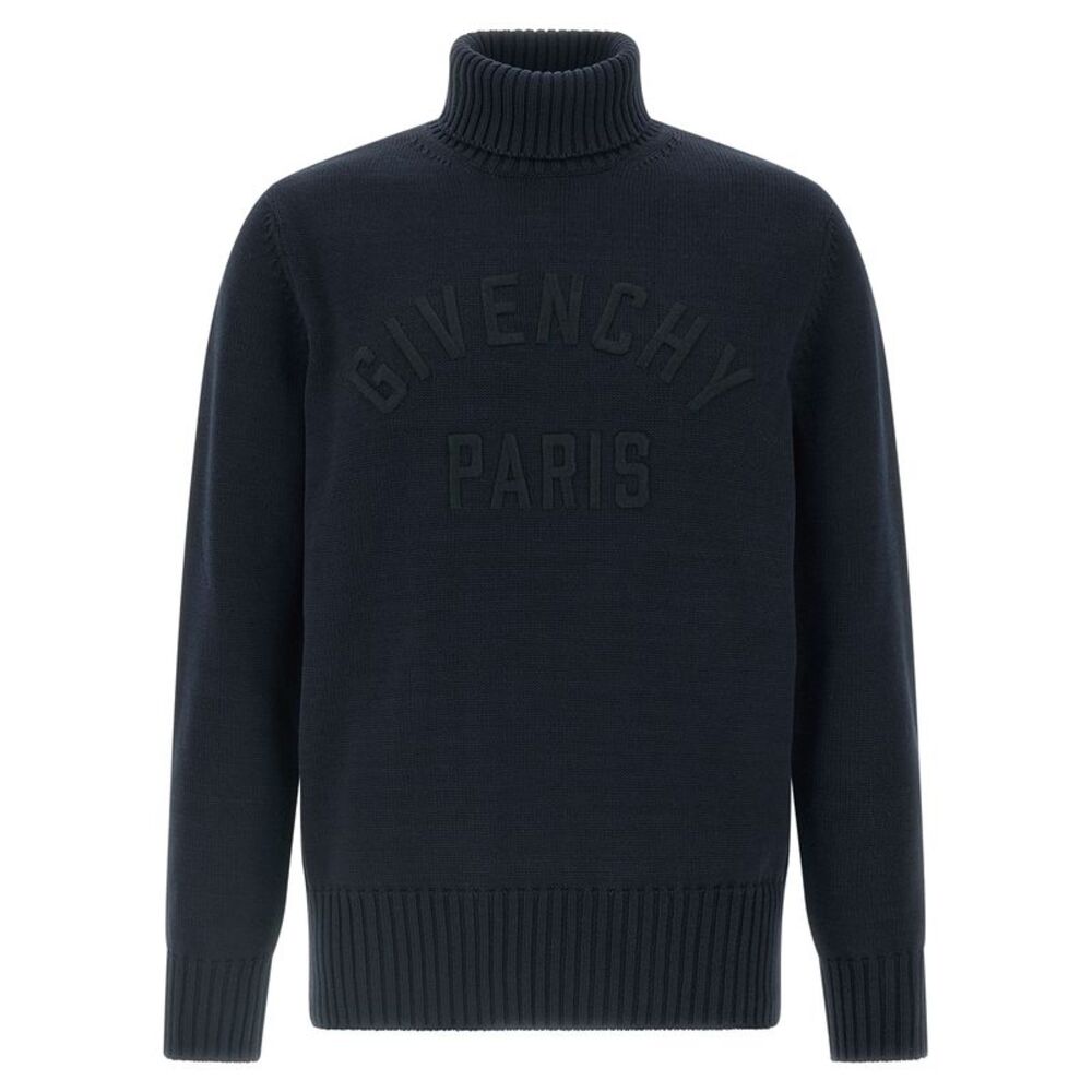 Givenchy Blue Cotton Men's Cardigan
